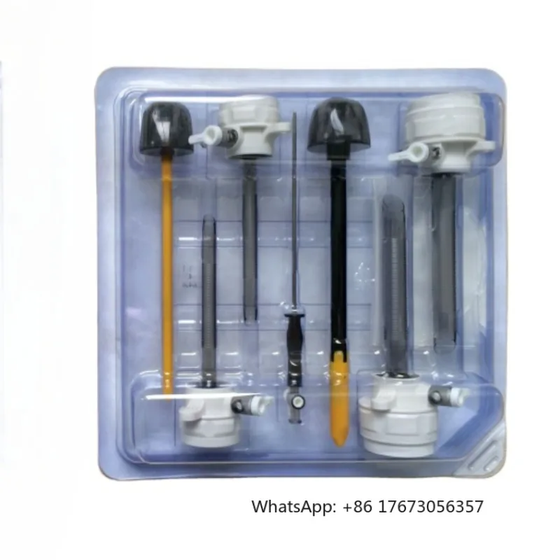 

Laparoscopic surgery Disposable Bladed Trocars 5mm 10mm Laparoscopic Instruments Sterile PVC+ABS Abdominal Surgery Equipments