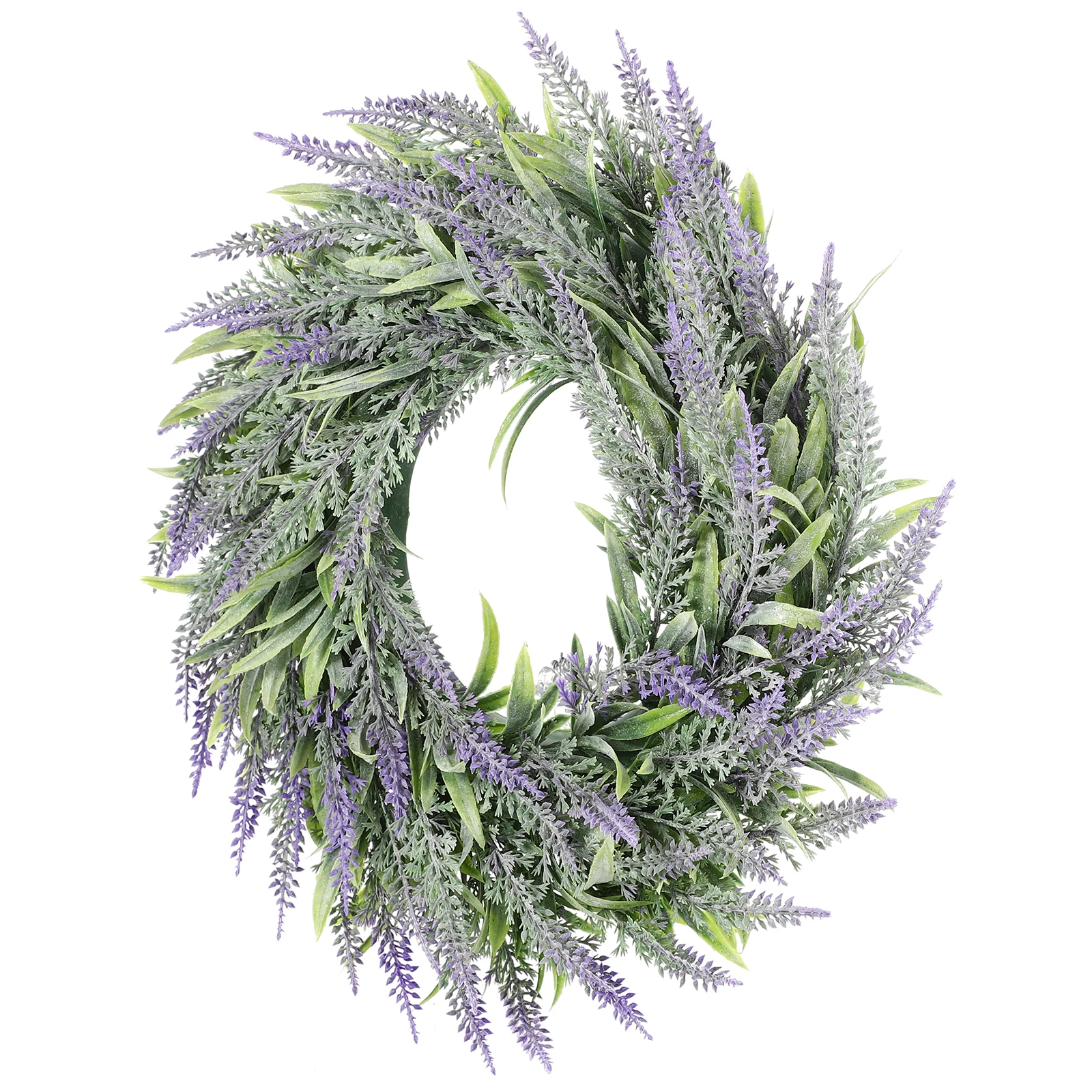 

1Pcs Premium Lavender Simulation Wreath Hanging Party Garland for Wall Tree Decor Festive Event Ambient Decoration Simulation