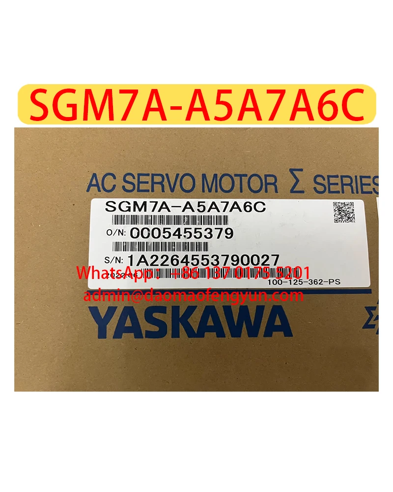 

Серводвигатель SGM7A-A5A7A6C, новый, быстрая доставка.