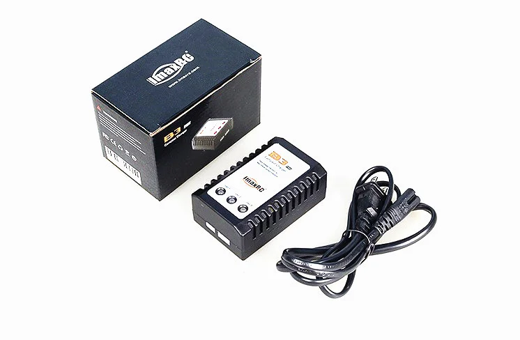 เครื่องชาร์จแบตเตอรี่ B-CUBE IMAX B3AC Compact Charger Pro สำหรับแบตเตอรี่ Lipo 2S 3S 7.4V 11.1V แบบมืออาชีพ