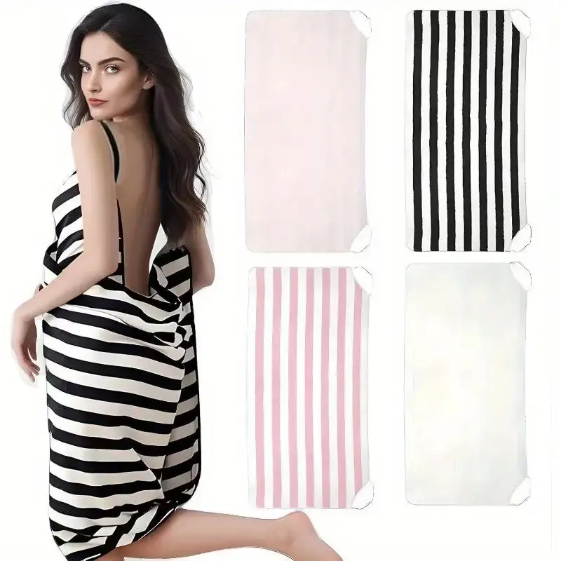 designer towel dress Sauna Wrap Towel Dress, Straps & Pocket - White | S/M