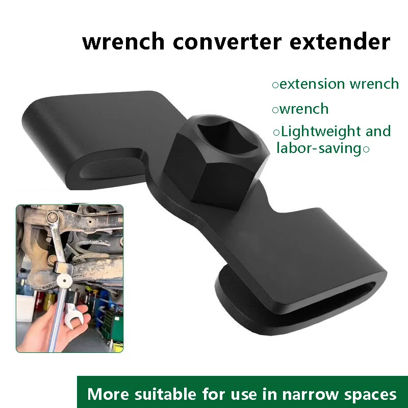 Universal Wrench Conversion Adapter Driver 1/2 Inch Wrench Extender Extension Tool - Multipurpose Hand Tool for Home Improvement