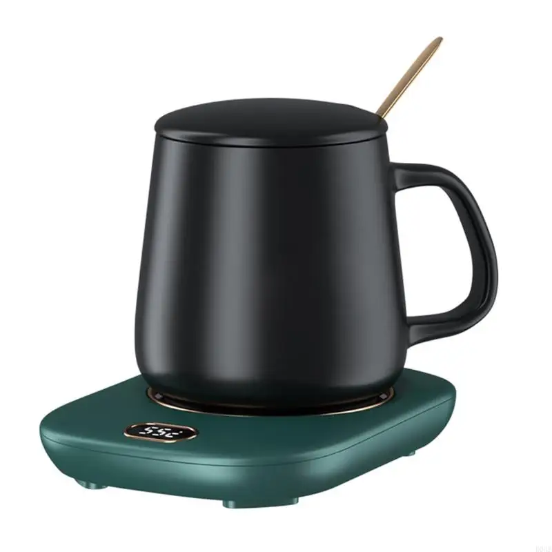 D0AB Coffee Mug Warmer for Office مكتب قهوة دافئ طبق لشاي شاي كاكاو الحليب