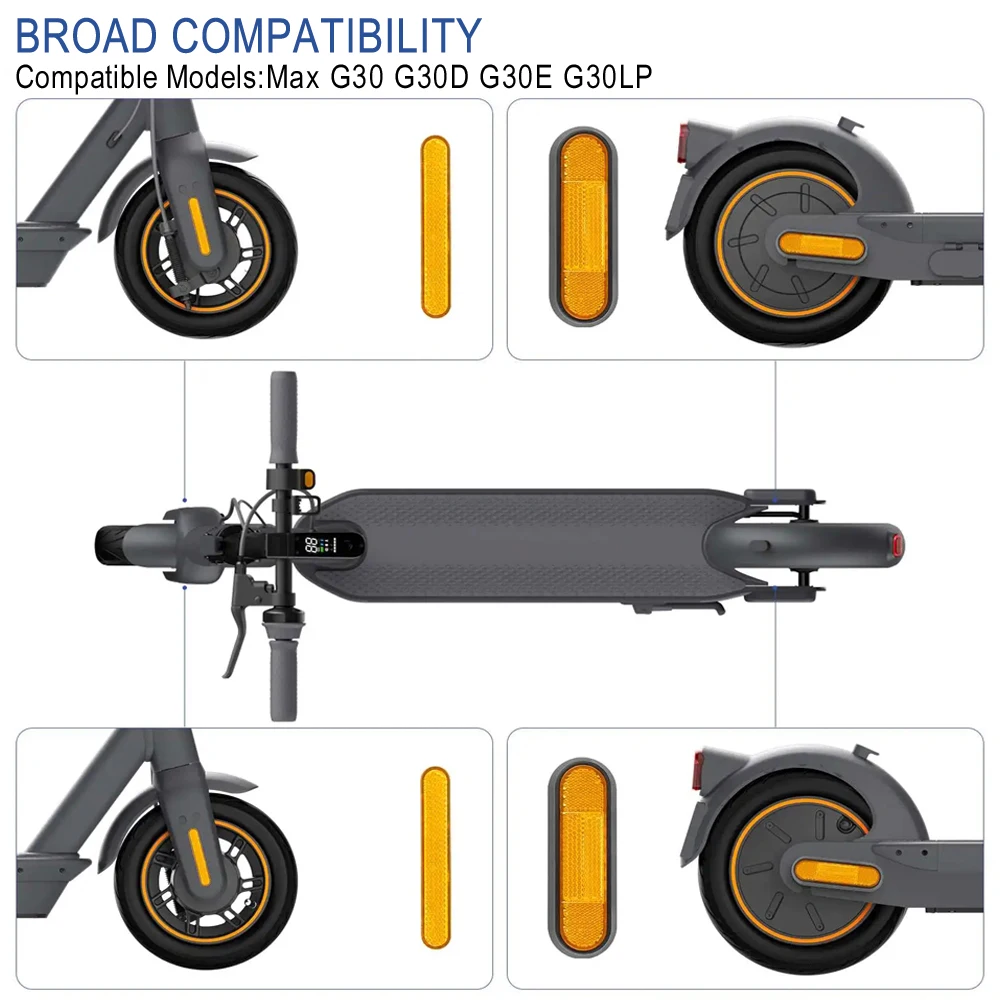 Nuovo Modificato Forcella Posteriore Copertura Decorativa per Ninebot MAX G30 G30D Scooter Elettrico Parafango Posteriore Protezione Scudo Copertura