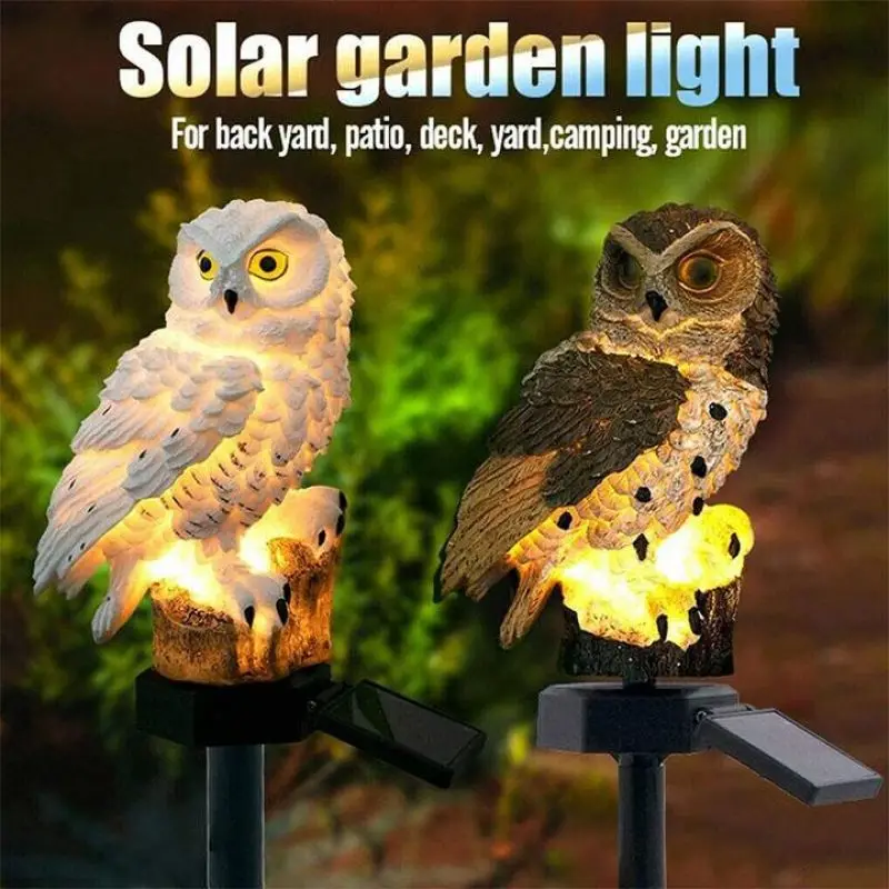 

Solar Owl LED Light Animal Garden Lights Solar Powered Solar Led Light Outdoor Garden Decoration Lamp Waterproof Lights