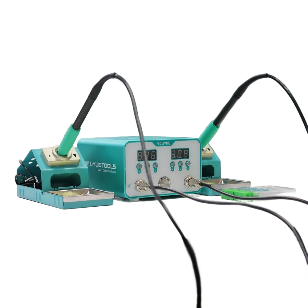 

New Model UYUE T210A Dual Output Soldering Station, Efficient Temperature Recovery, 1.2M Handle Cable