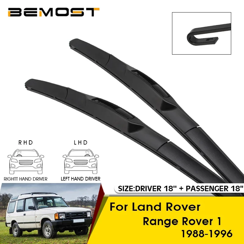 

Car Wiper For Land Rover Range Rover 1 1988-1996 Windshield Windscreen Front Window Blades 18"+18" Car Accessories