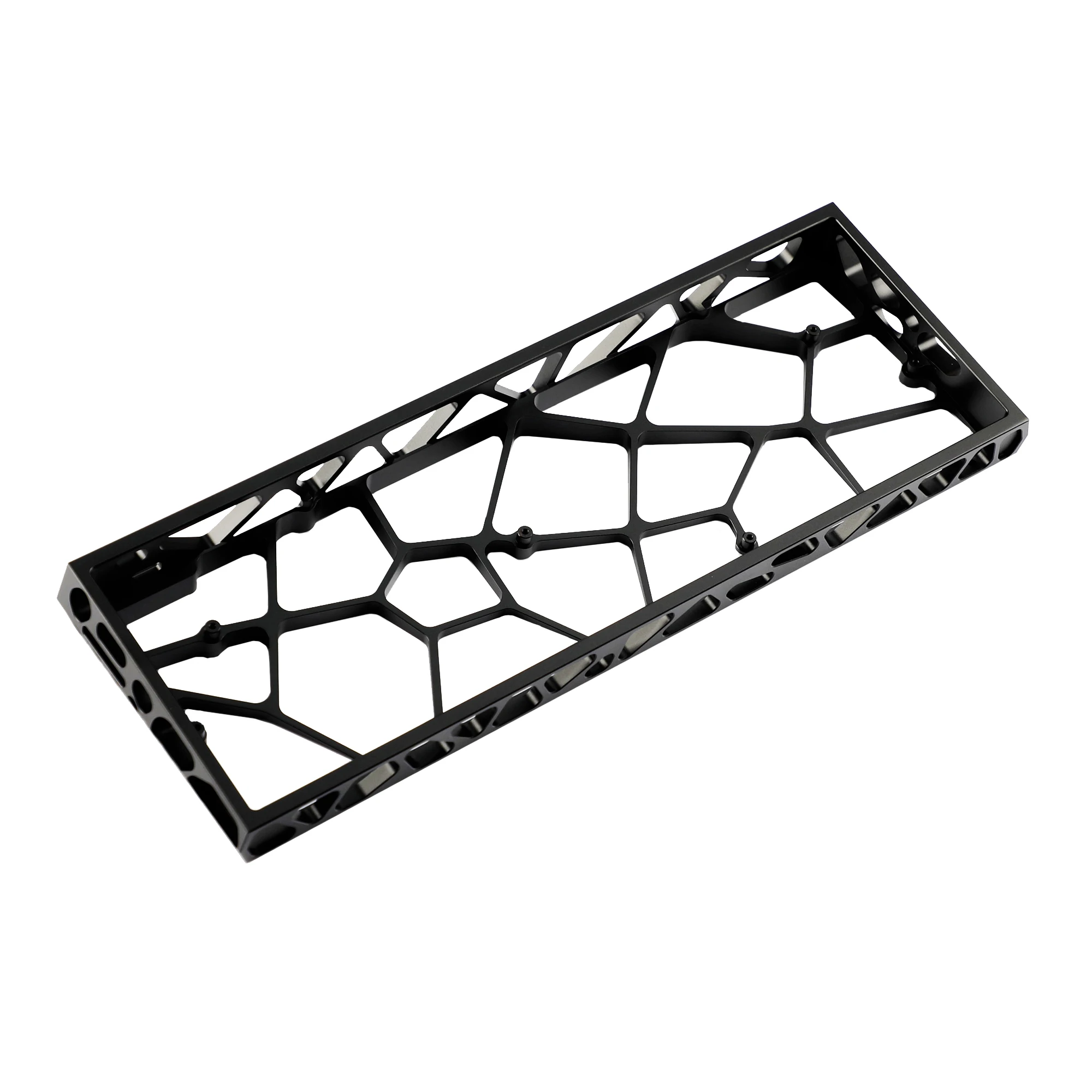 

YMDK 60% Hollow60 V3 Aluminum Case For Poker2 Pok3r Wooting60HE DZ60 YD60MQ GK61 GK64 DK64 GH60 Similar to Holy60