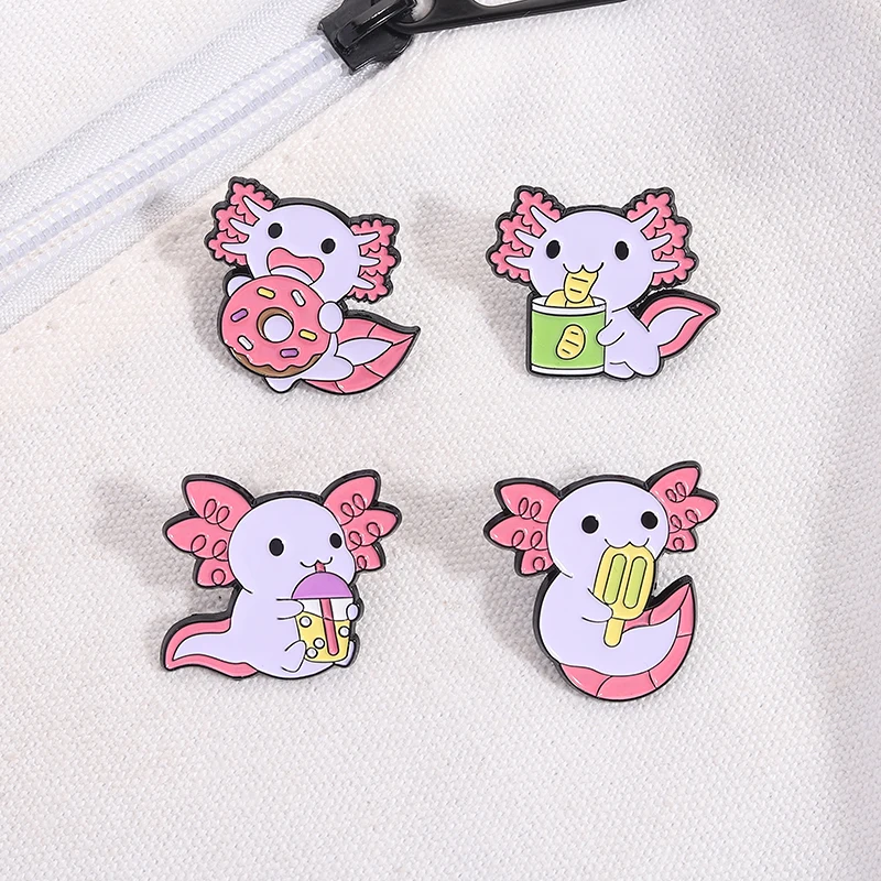 Cute Pink Salamande…