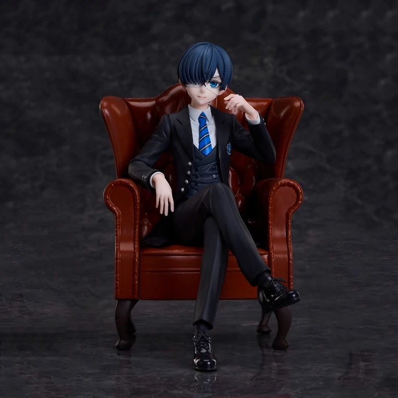Original Aniplex+ Black Butler – Public School Arc – Ciel Phantomhive Anime Figur PVC Sammlermodell Sammlermodell Geschenke