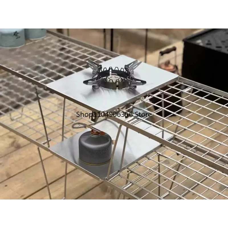 

for Outdoor blackening camping equipment IGT furnace accessories GS450 gas furnace modified cover plate rocket furnace plate