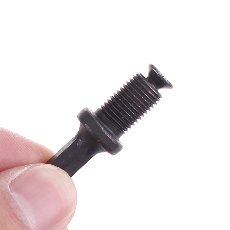 Drill Chuck Adaptor 1/4" Hex Shank Adapter To 1/2" 3/8" Male Thread Electric Drill Bits Collet Quick Change Converter