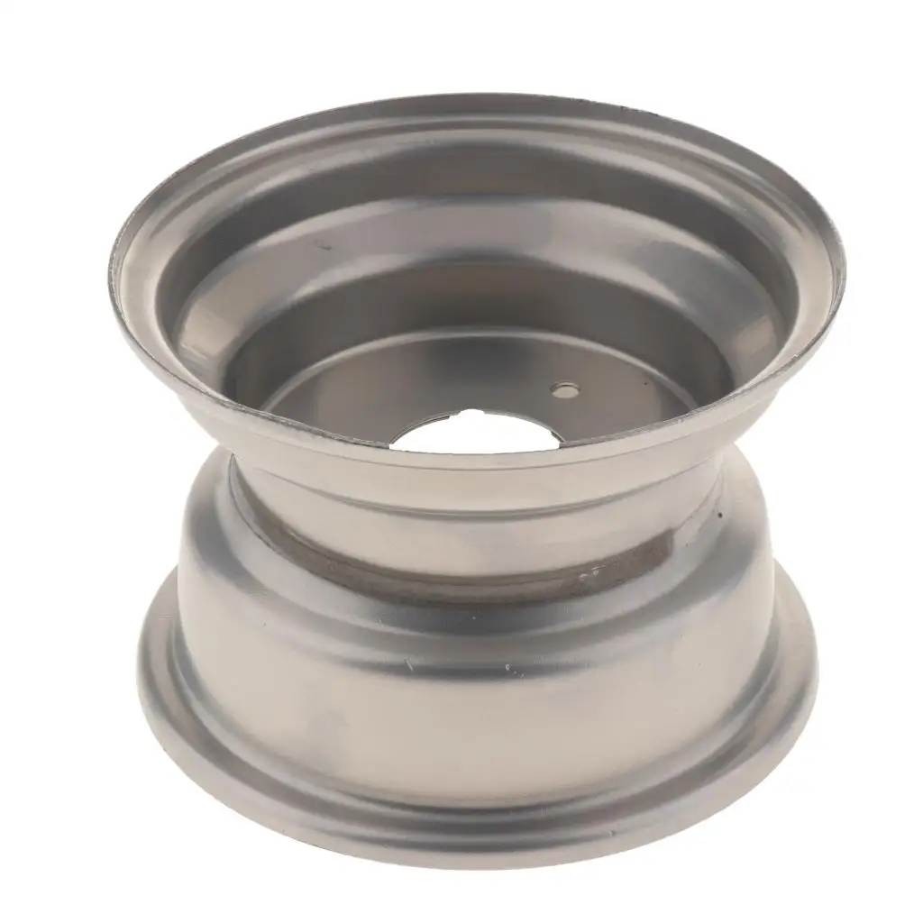 

7 inch 3 Holes Front/Rear Wheel Rim for 50cc-125 Quad Buggy Tire 16 x 8-7 (Silver)
