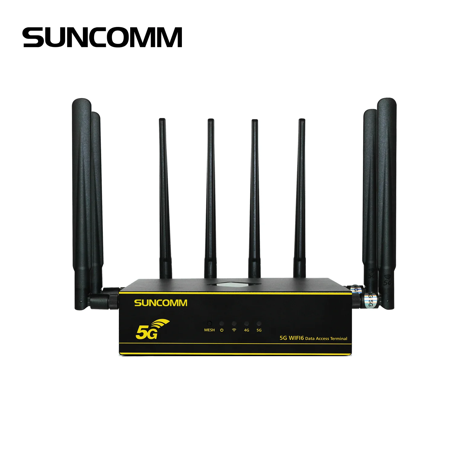 USA hot selling SUNCOMM O1 5G CPE external antenna WIFI 6 modem office t mobile home internet X62 5G router with sim card slot