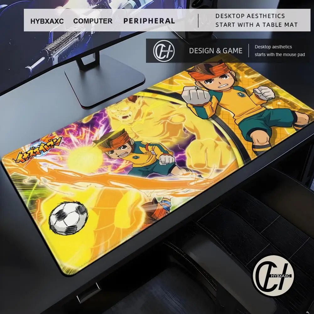 Game Inazuma Eleven Mousepad Desk Pad Gaming Accessories Prime Gaming XXL Keyboard Pad Stitched Pad Desk Pad 400x900mm