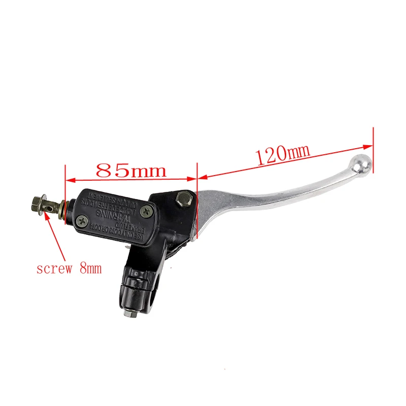 M8 Front Brake Pump Hydraulic Clutch Right Left Master Cylinder Brake Clutch Lever for CITYCOCO Motorcycle Dirt Pit Bike