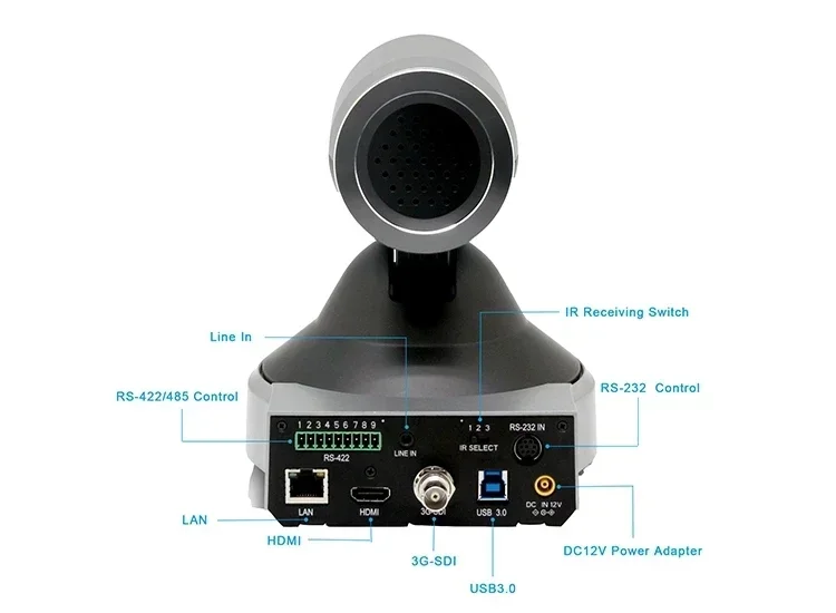 SQ-HD463 Camera HDMI  ptz ndi video conference broadcast ptz ndi uhd video