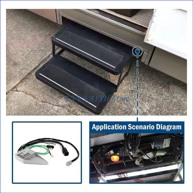 

124b Электрический шаг замена 9510 Управление Управление Аксессуары сборочно проходят для RVS KWIKEE IMGL/9510 Управление шагом