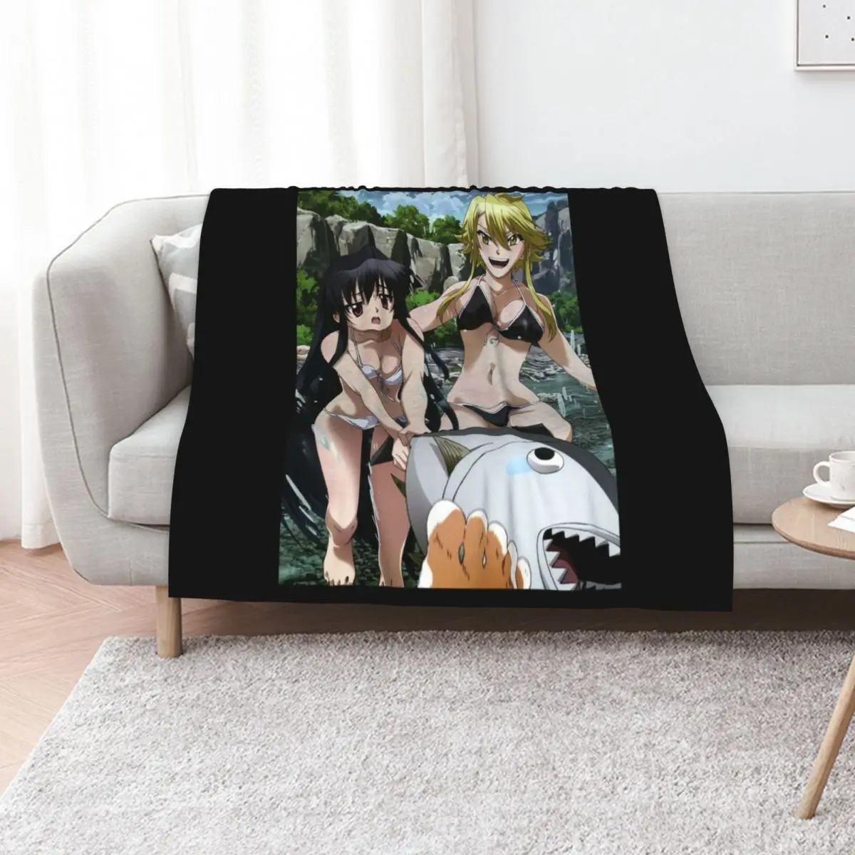 akame ga kill art Throw Blanket Cute Plush for winter Hairy warm winter Large Blankets