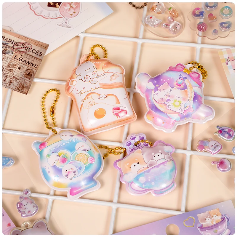 

2 шт. случайные забавные подвесные мультяшные 3D пухлые наклейки для скрапбукинга Diy журнал канцелярские наклейки милый деко школьные принадлежности