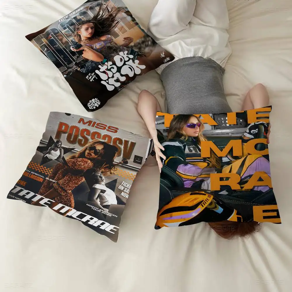 Singer T-Tate M-McRae SO CLOSE TO WHAT Cushion Cover Pillow Cover Decor Pillowcase Printed Cushion Case for Couch