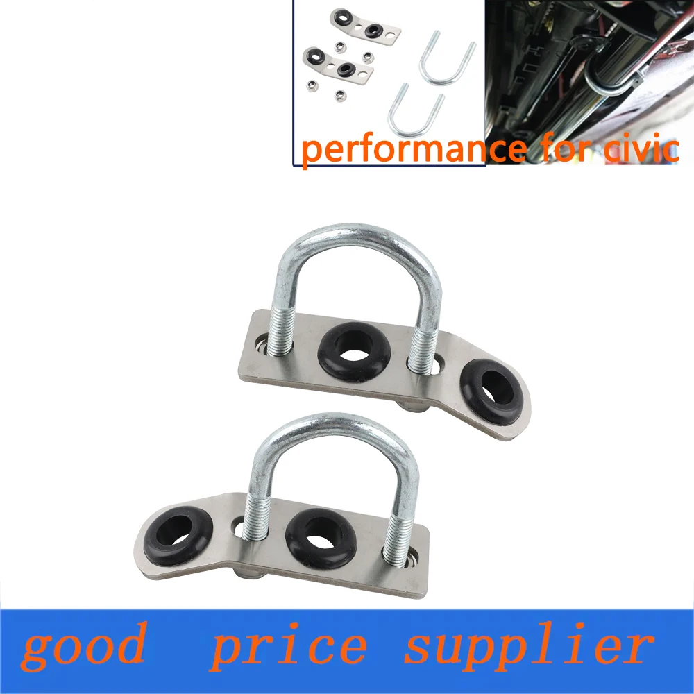 Traction Bar Radiator Relocation Brackets  Fit Silvery Brackets for Honda Civic EG EK DC2 Integra CRX EF Si For Acura Integr