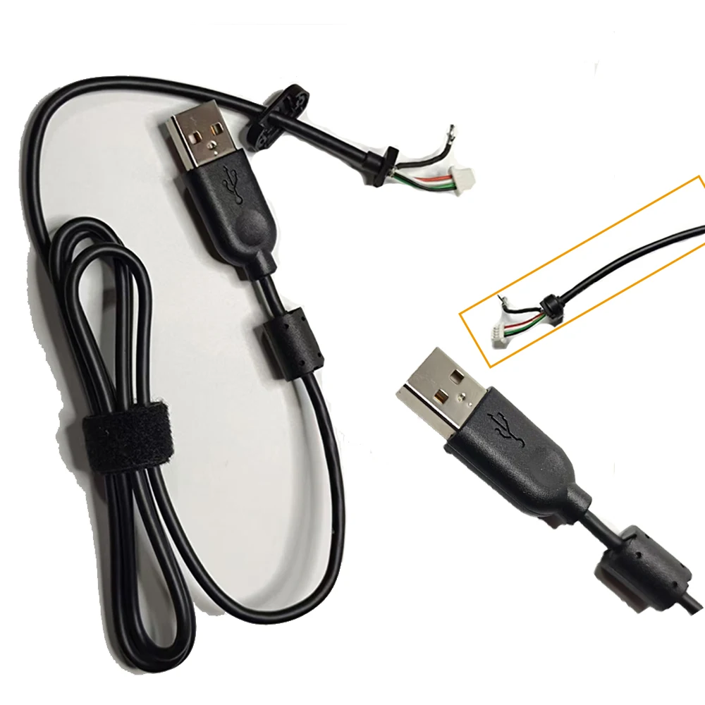 

USB Camera Cable for Logitech C525 Line Black Repair Wire High Quality Replacement Spart Part Camera Accessory