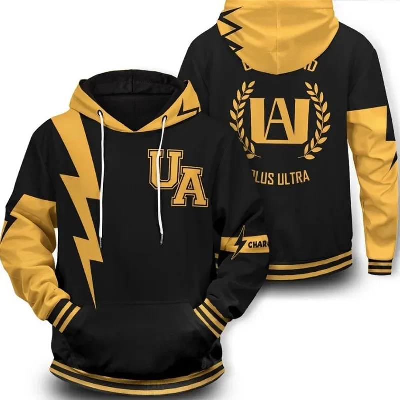 aa waq99 My Hero Academia Todoroki Shoto All Might Bakugou Katsuki Cosplay Hoodie Sweatshirts Pullover School Tops Out qq 2025