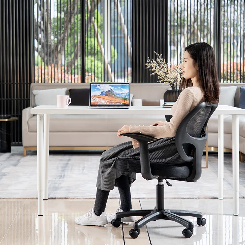 Lift Swivel Mesh Backrest Computer Employee Work Office Chair Modern Ergonomic Home Office Chair