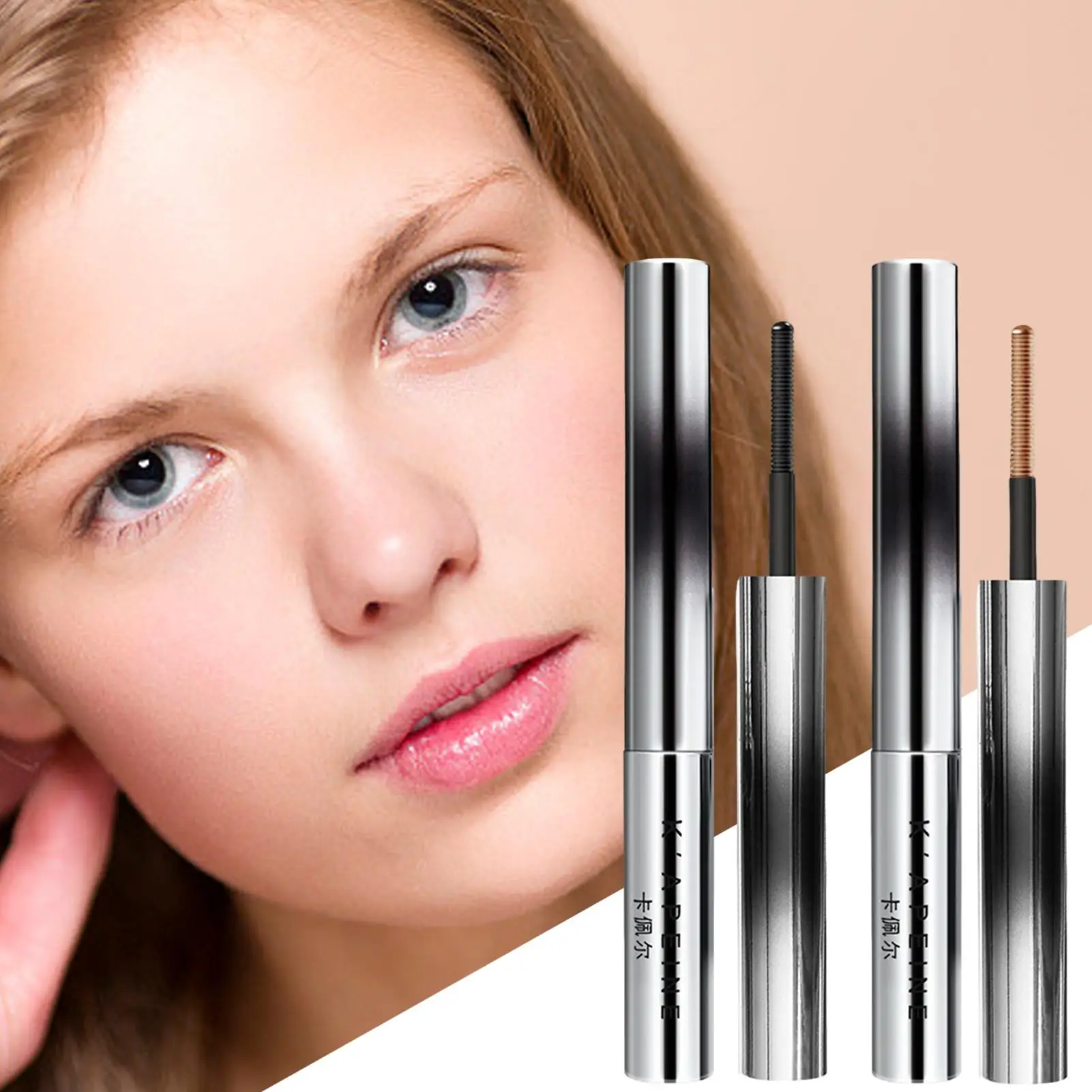 Mascara per ciglia curling 3D Mascara per ciglia impermeabile a prova di sbavature Mascara per ferro arricciacapelli 3D a lunga durata per ciglia voluminose