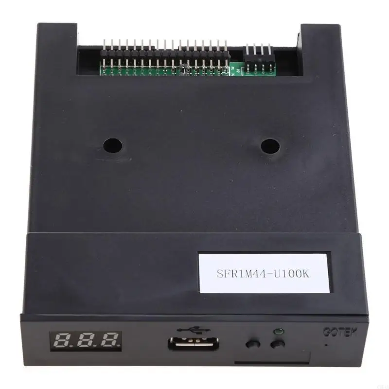 C63A GOTEX SFR1M44_U100K 1.44MB USB SSD Floppy Drive Emulator 3.5”32-Bit 34pin CPU Industrial Controllers Floppy Disk Driver