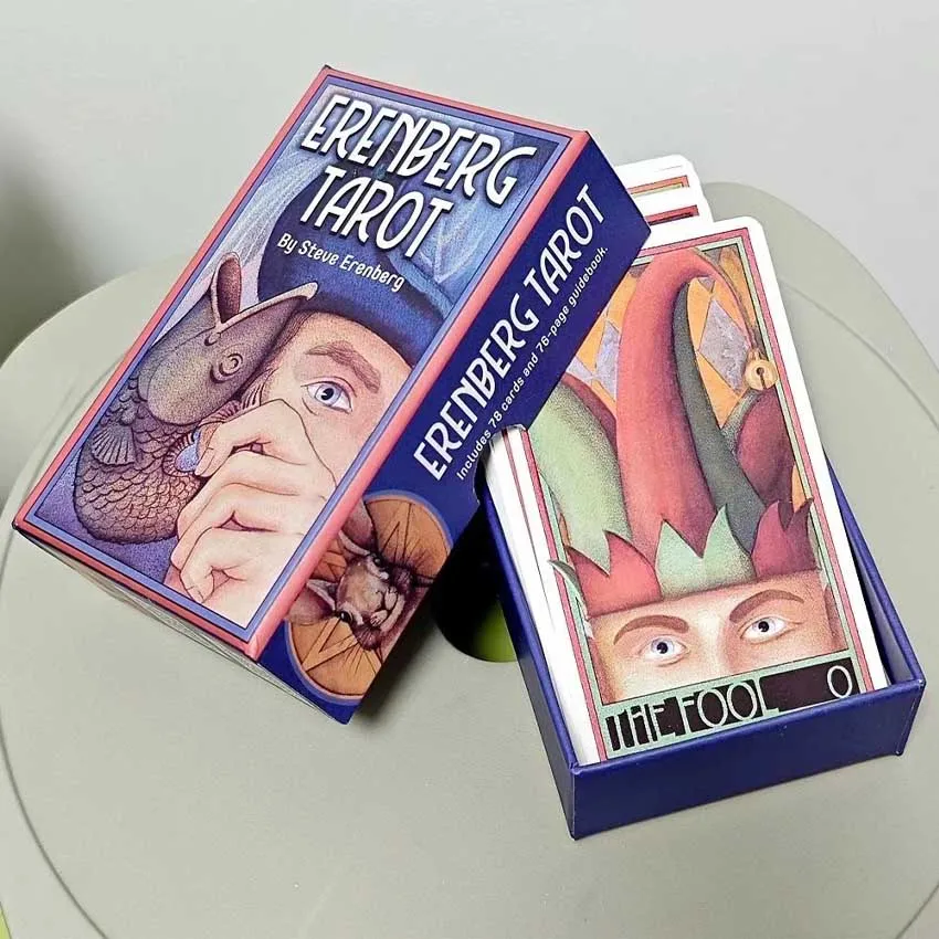 12x7 cm Erenberg Tarot A 78-Card Deck Card Games No Manual