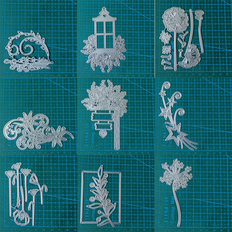 Blume Metall Stanzformen Form Scrapbooking Dekoration Papier Handwerk Messer Form Klinge Punch Vorlage Präge Schablonen