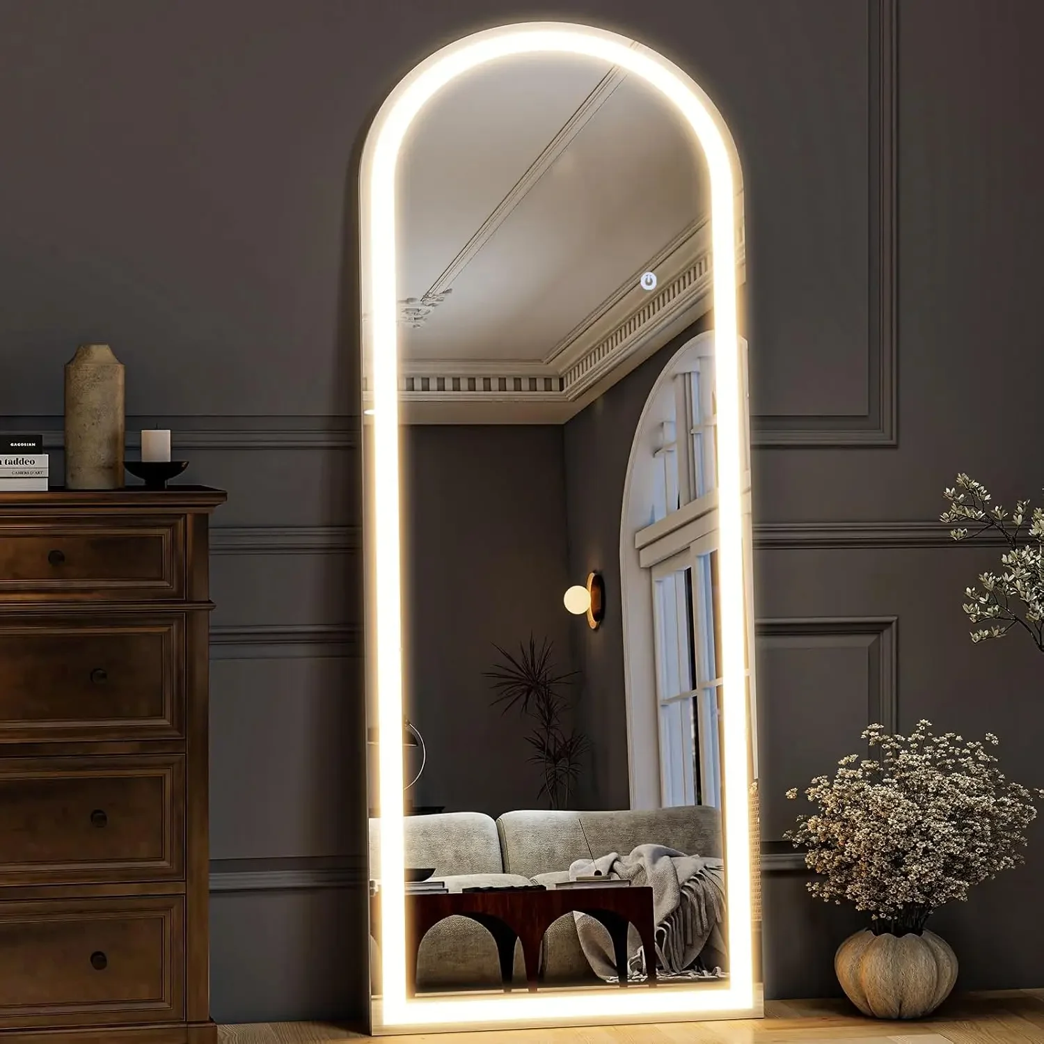 Arch LED Full Length Mirror - 64