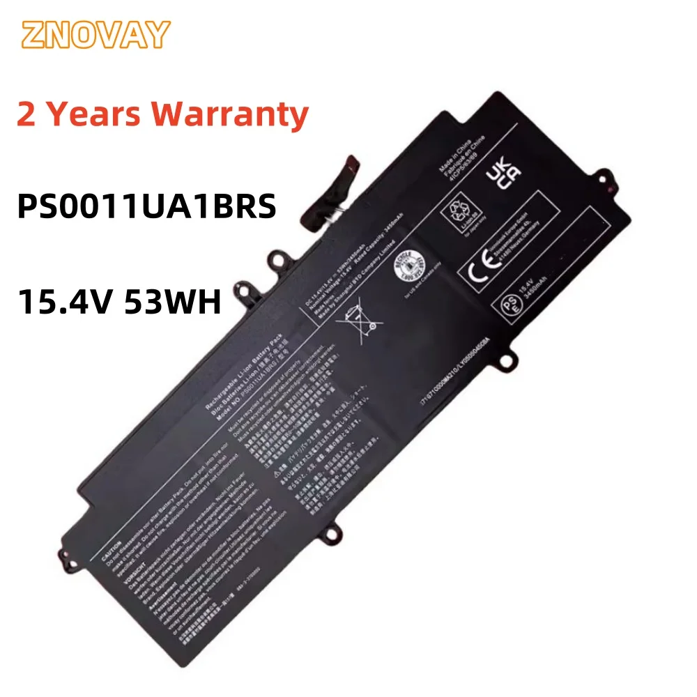 

ZNOVAY PS0011UA1BRS Laptop Battery For Toshiba Dynabook Portege X30L-J PCR12U PCR10A-009003 PCR10L-13L011 PCR10T-04N00X