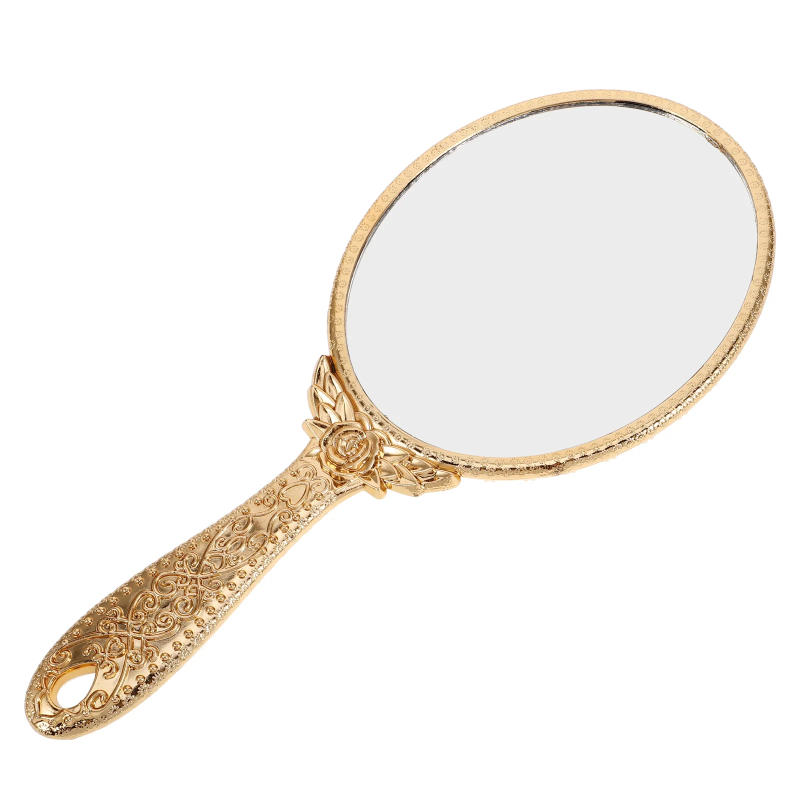 Miroir de courtoisie vintage pour femme, maquillage, Abs sculpté, rétro, portable Miss