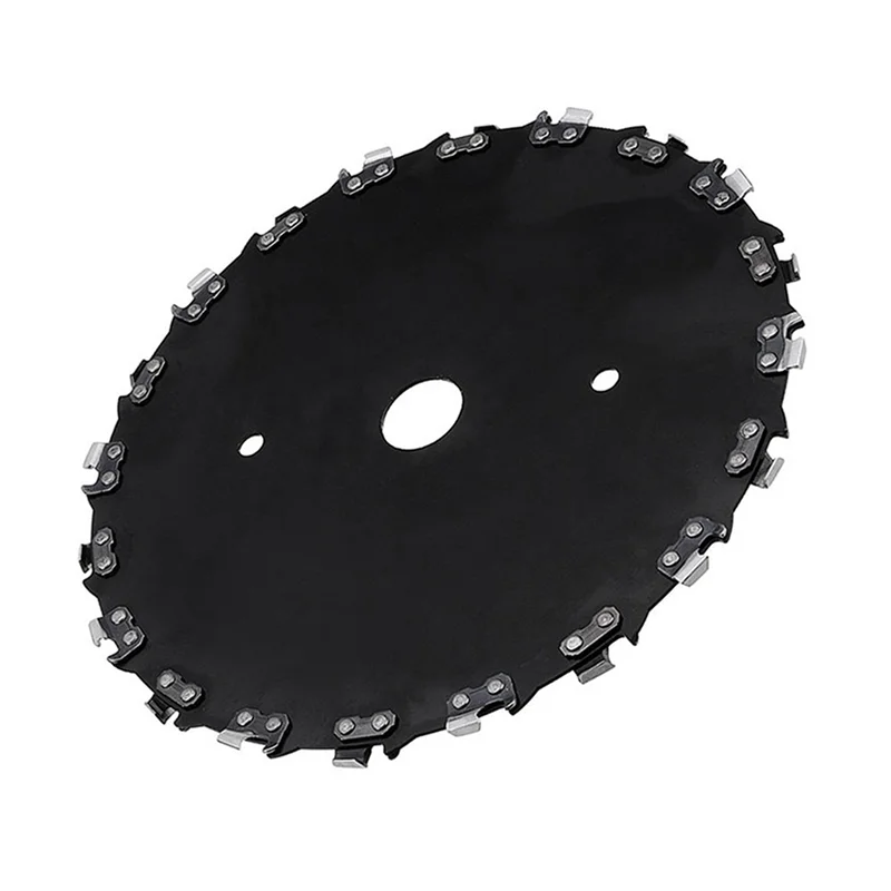 

AB33-2Pcs 9Inch Chain Saw Tooth Mower Blade 20 Teeth Chainsaw Brush Cutter Grass For Gas Electric Trimmer Garden(B)