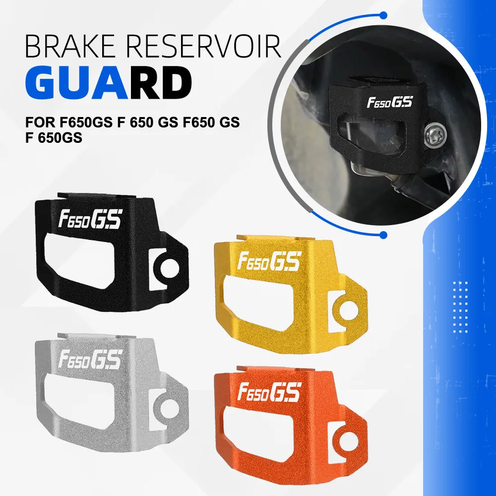 

For BMW F650GS F750GS F800GS F850GS F800R F 850 750 650 800 GS Motorcycle Rear Brake Fluid Reservoir Guard Cover Protector Parts