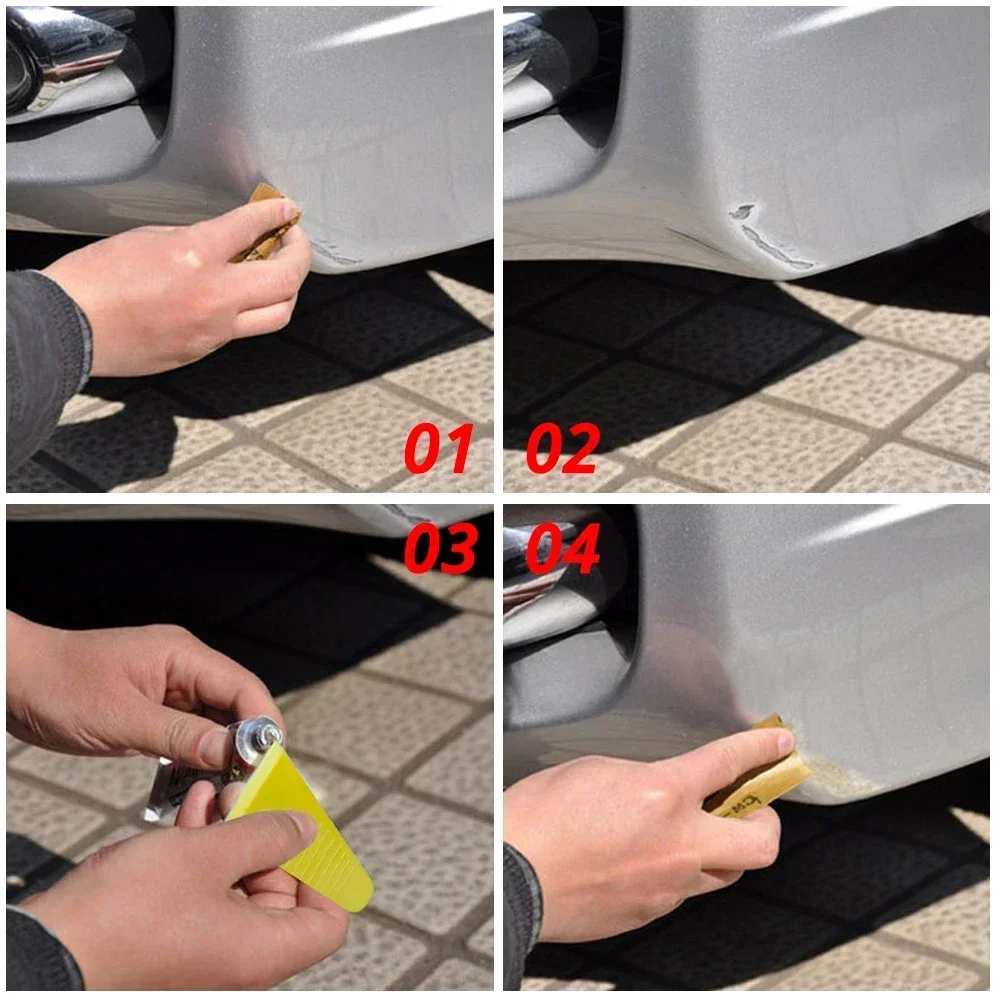 Auto Polnischen Farbe Pflege Kratzer Reparatur Kit Füllen Sand Löcher Fein Zerstäubte Asche Schleifen Finish Reinigen Polieren Maschine Auto