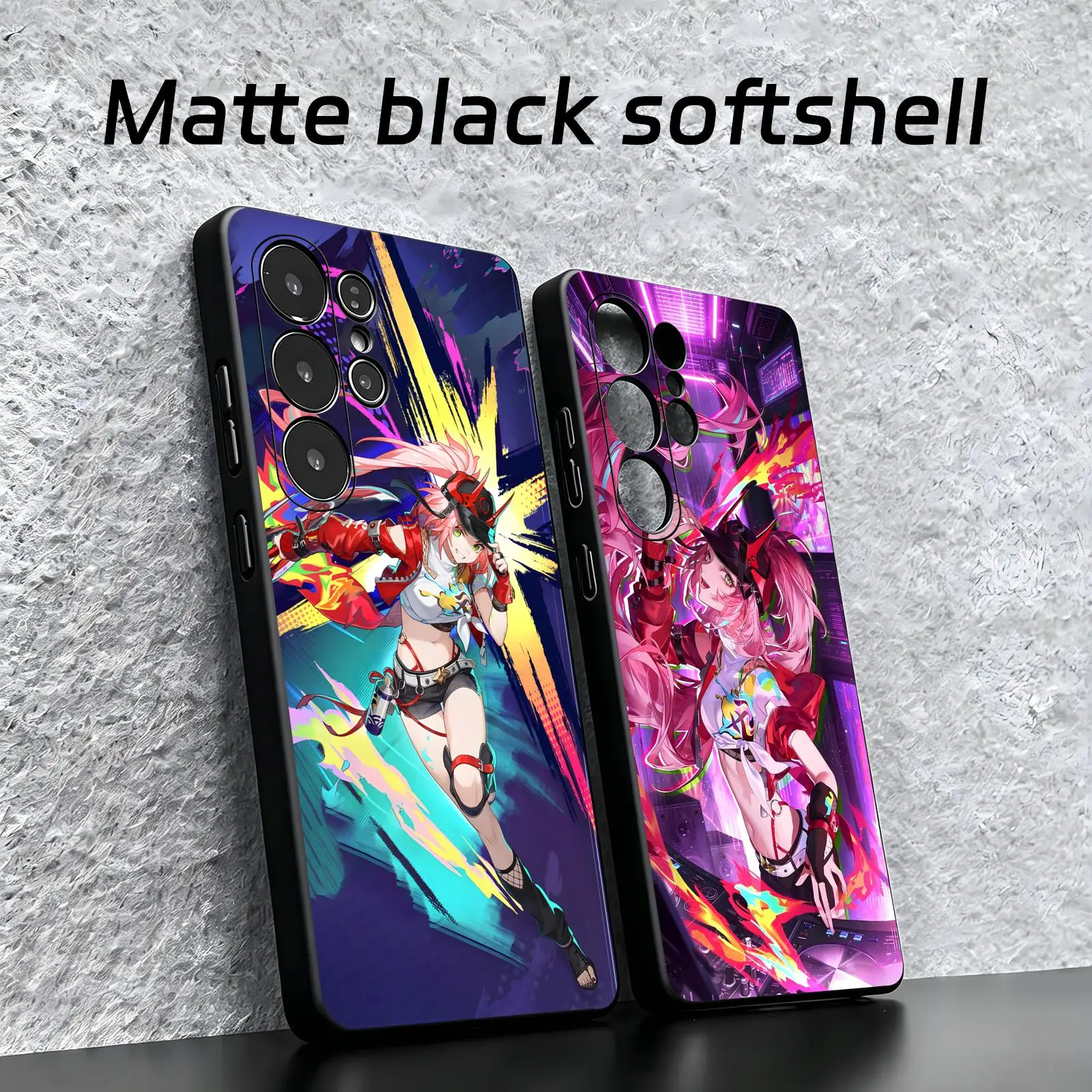 Honkai Star Rail Rappa  Phone Case For Samsung S26 S25 S24 S23 S22 S21 S20 Ultra Note20 Soft black Shockproof Cover