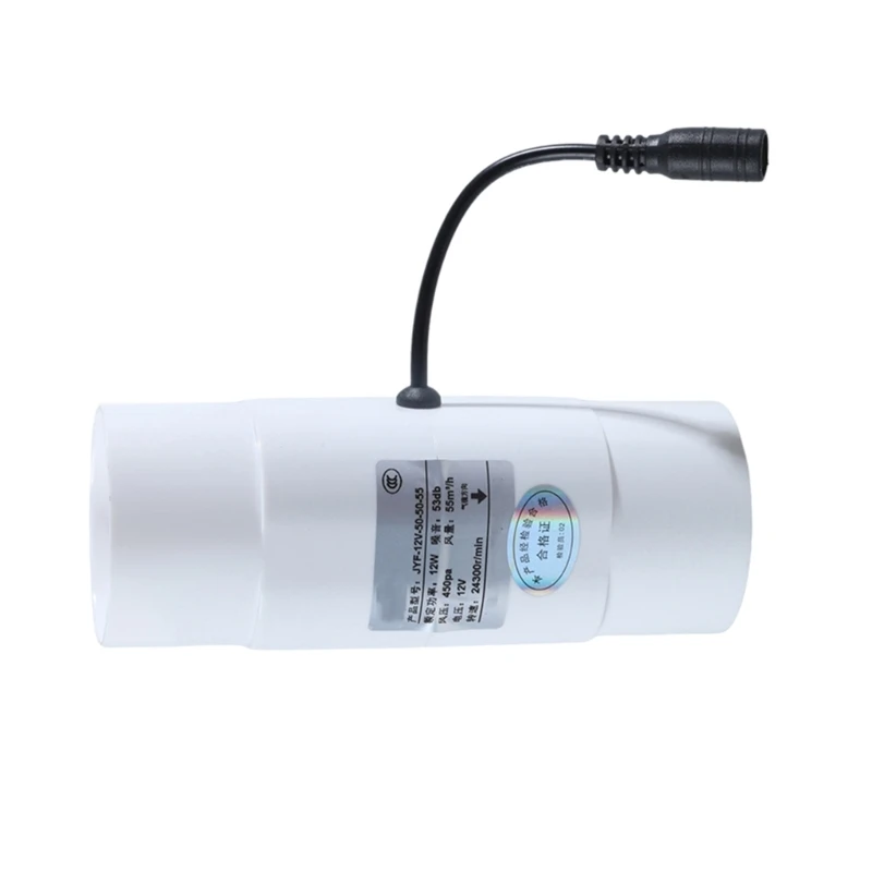 Quạt thông gió ống nội tuyến yên tĩnh 12V cho hệ thống thông gió phòng tắm