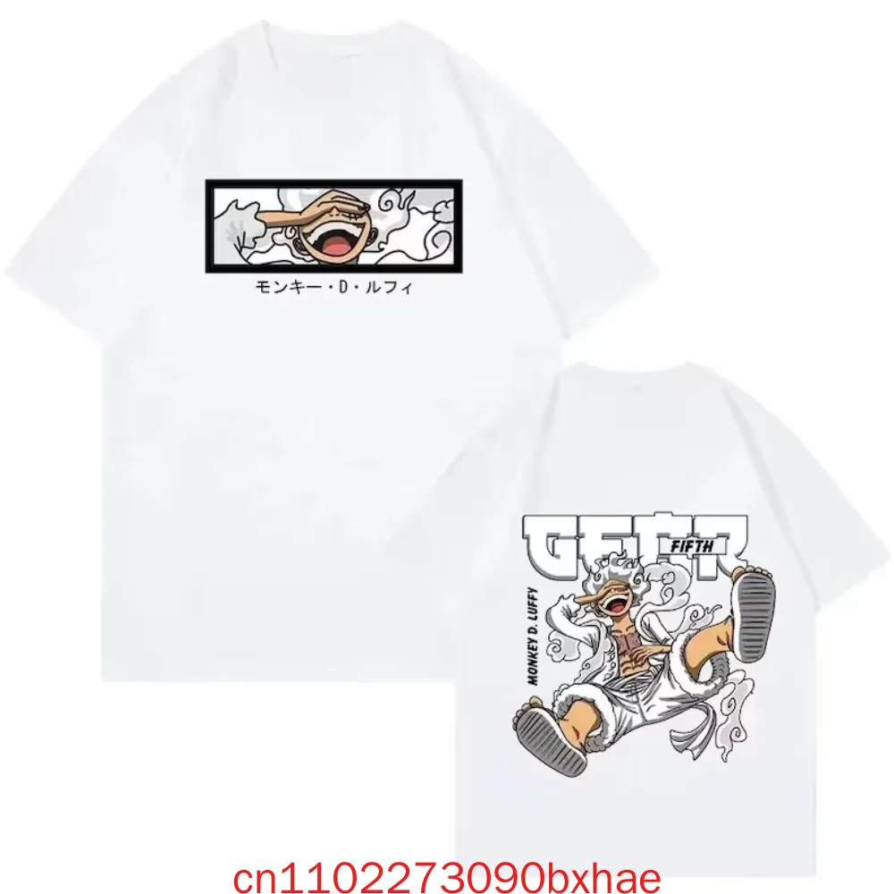 

Цельные футболки Обезьяна Д.Луффи Бог Солнца Ника Шестерня 5, футболка с рисунком Луффи