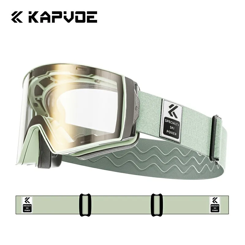 KAPVOE new Ski Goggles Anti-fog Skiing Skating Eyewear Snowmobile Snowboard Winter Ski goggles Outdoor Sports skiing Accessories