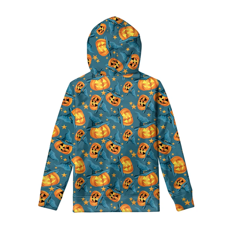 2024 New Hoodie 3d Pumkin Head Harajuku Print Pullovers Men's Hooded Sweatshirt Oversized Vintage Male Clothing Long Sleeve Tops