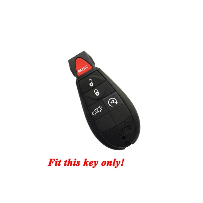 Silikonowe etui klucza samochodowego etui na Jeep Grand Cherokee kompas patriota dla Fiat Chrysler 300 dla Dodge JCUV stylizacja samochodu Ddart