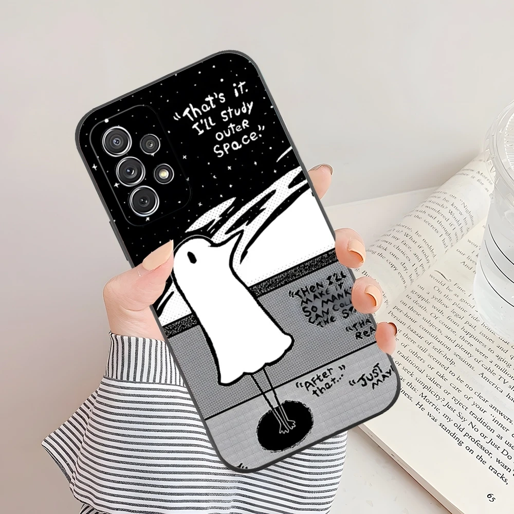 Oyasumi Punpun Phone Case For Samsung S23 Ultra S24 S22 S20 Fe S21 Plus Galaxy A54 A34 A24 A53 M54 Note 20 Cover