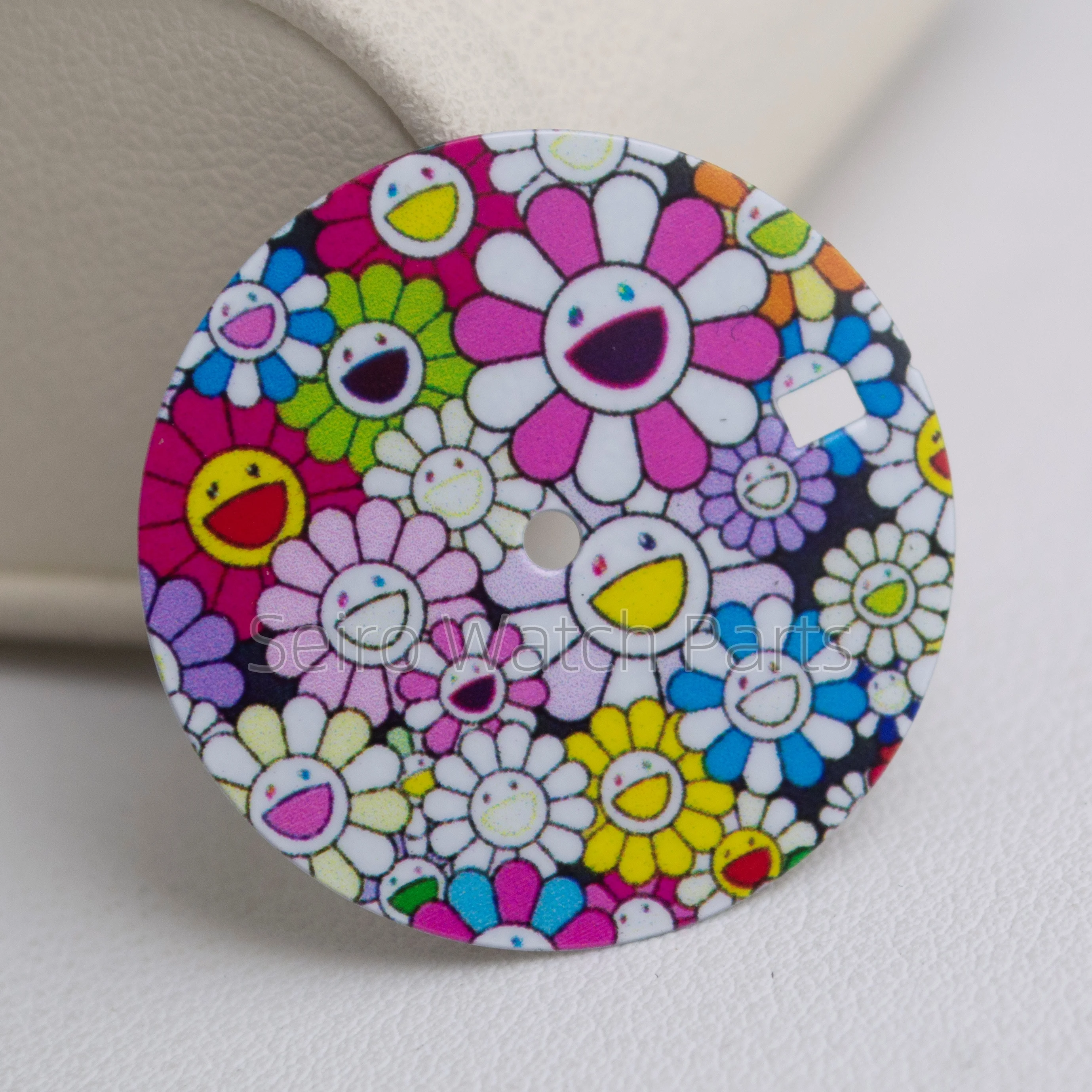 31.5MM/28.5MM Floral Watch Dial for SUB Datejust NH35 NH36 4R 7S Movement Sun Flower Modified Watch Face Dial Accessories