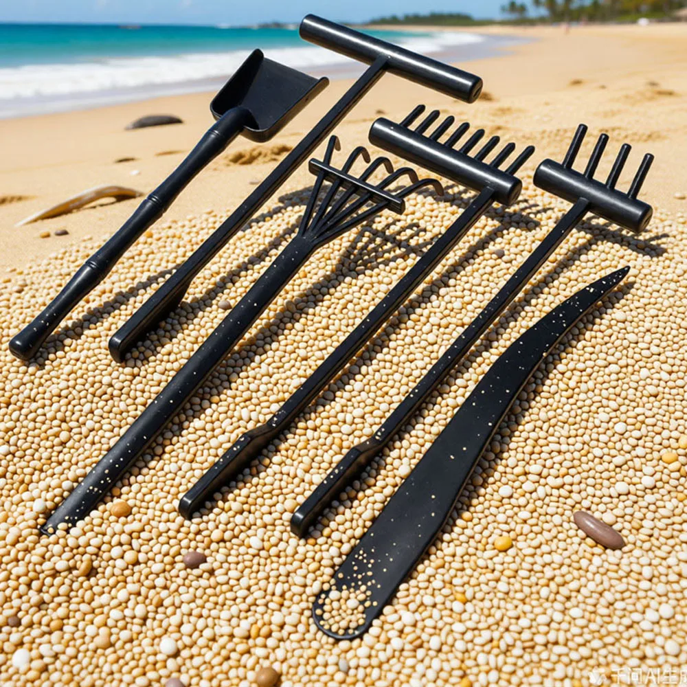 6 Pcs Zen Sand Garden Rake Set for Desktop Meditation Mini Sand Tray Tools with Shovel & Rakes, Stress Relief Home Office Decor