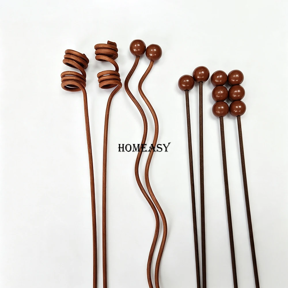 8本入り波型ラタン製ディフューザースティック、交換用ロッド、 - Home Fragrance Reed Diffuser Refill のレビューと価格