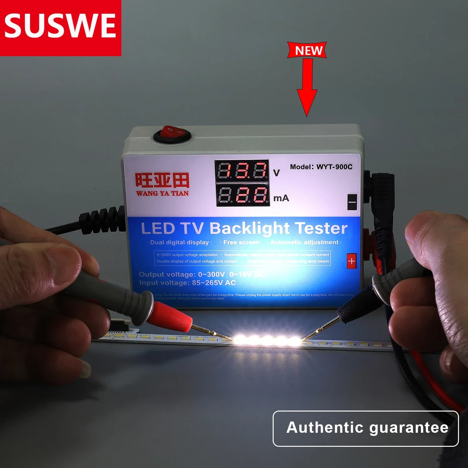 LED Tester 0-300V Output LED TV Backlight Tester Multipurpose LED Strips Beads bar light Lamp Test Tool Measurement Instruments